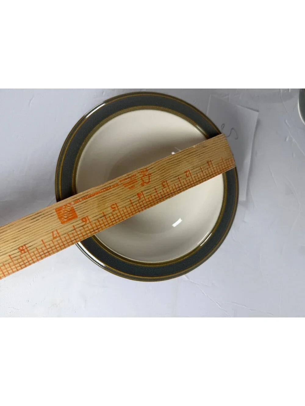 10 Dansk Sirocco Spruce Stoneware Bowls Set Green Cream Kitchenware S-15